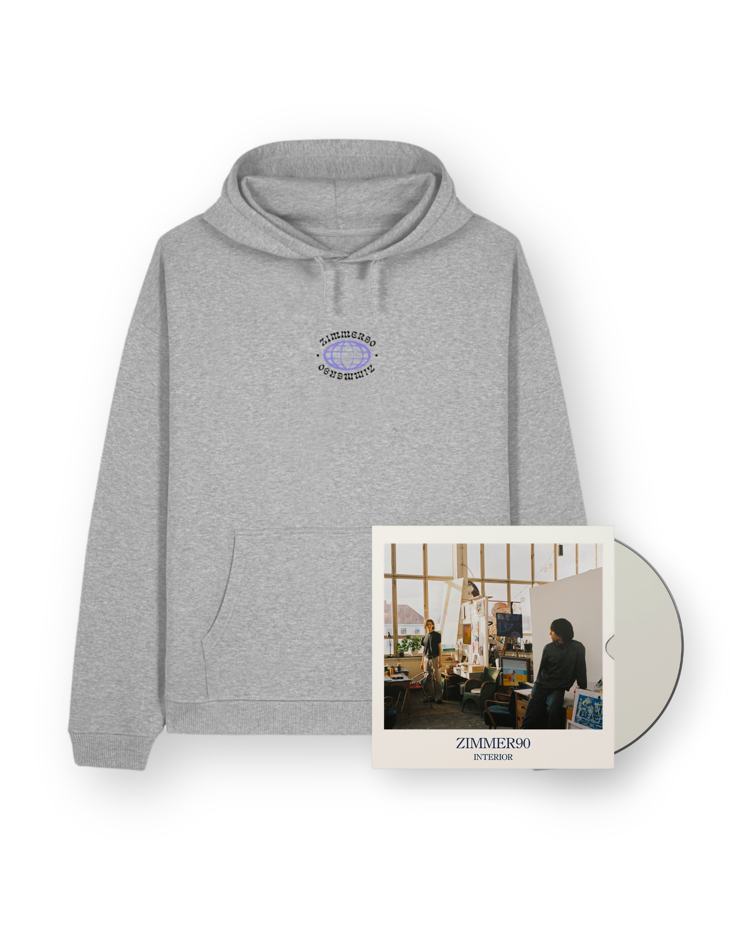Zimmer90 - Hoodie Logo + CD - Special Pack | Men-Image