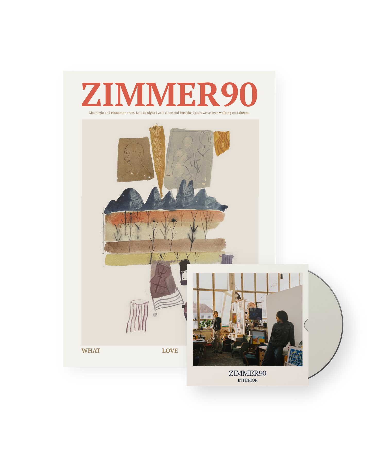 Zimmer90 - Artprint + CD - Special Pack | Neutral-Image