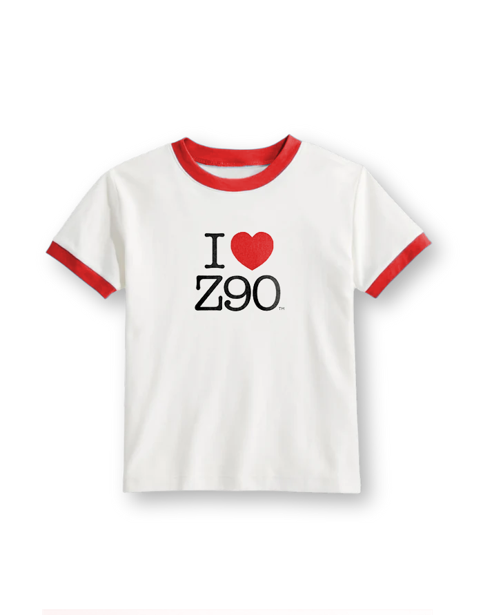 Zimmer90 - I Love Z90 Ringer - T-Shirt | Men-Image