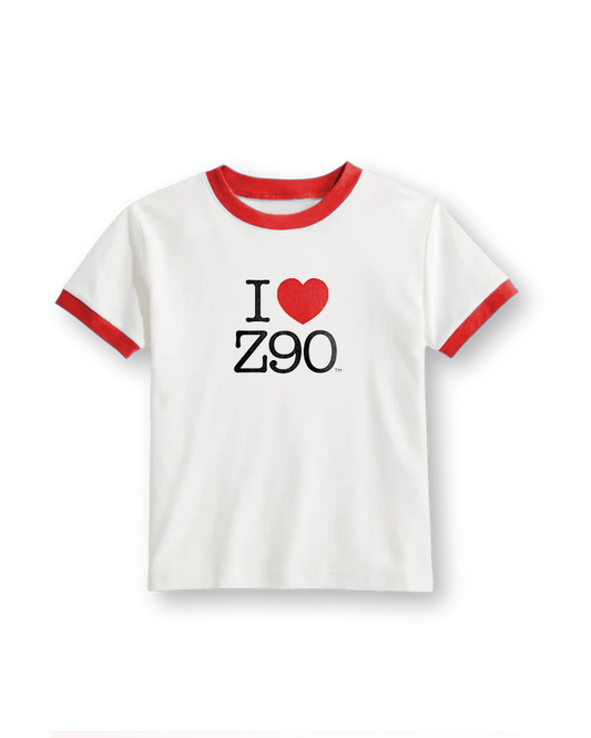 Zimmer90 - I Love Z90 Ringer - T-Shirt | Men-Image